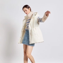 Brother Amarshi new 2020 Autumn womens new Xueli vest cotton clothes 5400375-1034071-001