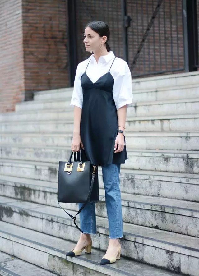 这个夏天穿什么最好看,当然是吊带裙啊!