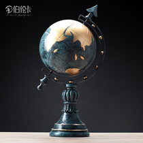 European-style globe ornaments office desktop home decorations study bookcase TV cabinet porch furnishings American style