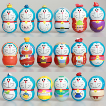 Doraemon tumbler tinkling cat Q version of Superman toy cake decoration doll decoration hand model