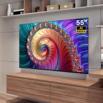 TCL55 inch smart LCD TV 4K ultra HD WIFI voice full screen official flagship 55L8 60