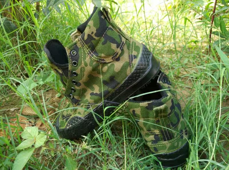 1137军工男工作鞋高帮帆布劳动鞋军鞋99作训鞋登山鞋男户外防滑鞋