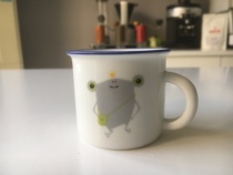 Nordic frog 7th anniversary coffee cup espresso cup espresso 60ML ceramic cute mug