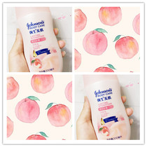 Johnson & Johnson Peach body Milk Girl beauty skin brightening lotion Moisturizing moisturizing fragrance Long-lasting fragrance 200ml