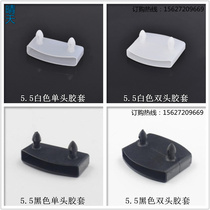 Platoon Skeleton Gum Cover Wood Strips Button 5 5 Rubber Sleeves Single Double Accessories Black & White Inserts SPOT EXPRESS