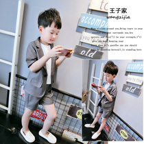 Boy Suit Summer Thin style Host Gown Suit Boy Small Gown Kid Suit Birthday Flower Boy Summer