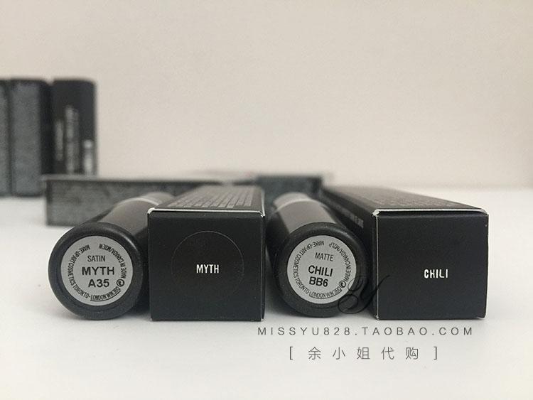 加拿大 mac魅可口红唇膏chili小辣椒see sheer西柚色cockney_7折现价