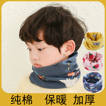 Childrens scarves scarf neck jacket neck and baby Han version fall baby waterproof and warm neck circumference baby jacket head scarf