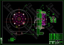 Piston top parts processing technology and lathe fixture design with CAD drawings and instructions