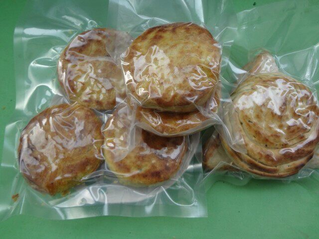 山西特产吕梁临县特色小吃糖酥饼植物胡麻油酥饼火炉烤制传统糕点