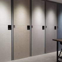 Milk Curry 800 × 1600 large board Morandi micro cement tile living room 75 × 150 toilet floor tile plain color