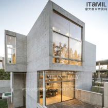 Tadao Ando series micro cement ceramic tiles clear cement wall tiles LOFT Industrial Wind imitation perforated gray floor tiles 120