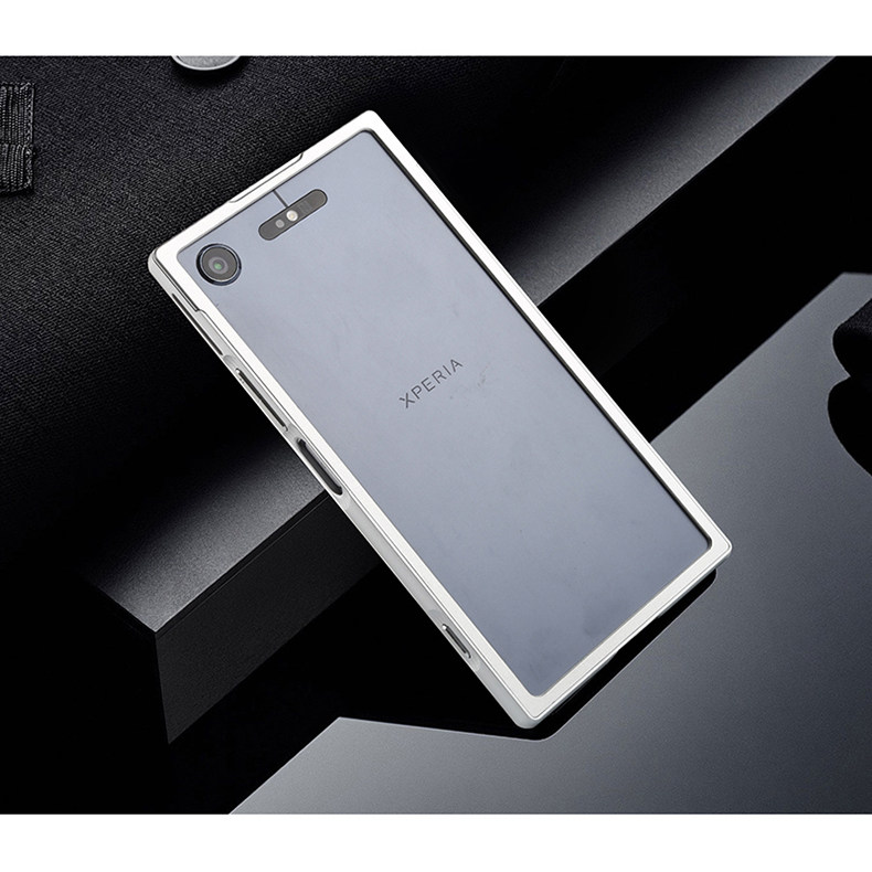 索尼xz1推拉金属边框手机壳g8342保护套单边框防摔超薄so-01k硬壳