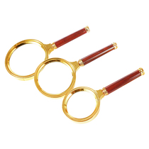 蒙氏放大镜10倍观察大自然羽毛趣味科学探索区生活区幼儿园教具