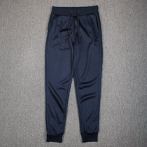 Thickened Grip Suede Autumn Winter style Mens outdoor leisure training Warm Retro Closed small feet Body Casual Sports Pants