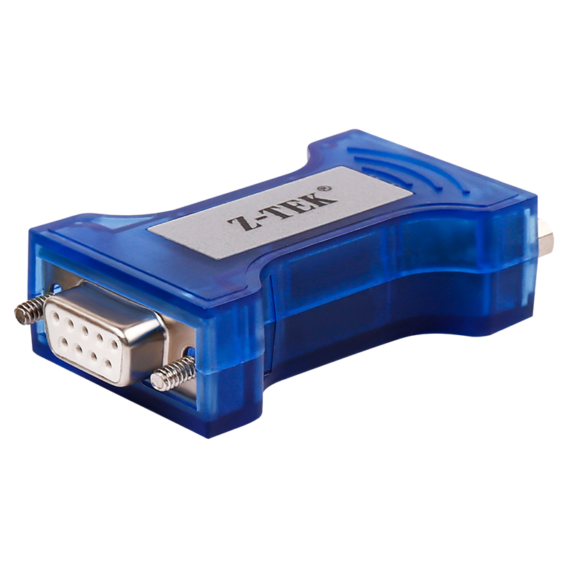z-tek industrial serial port rs232 to rs485 converter photoelectric isolator lightning protection zy284