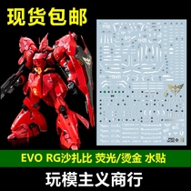  EVO RG HG 1 144 SAZABI KASHA SAZABI model fluorescent bronzing water paste