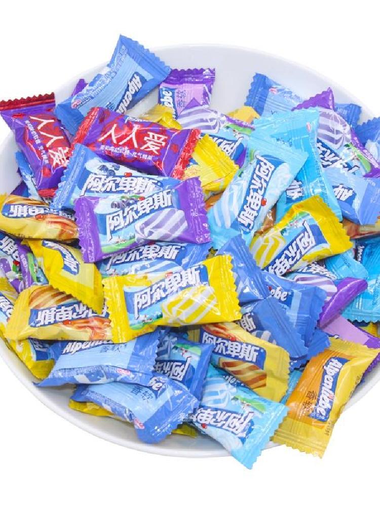 阿尔卑斯夹心太妃糖巧克力软糖