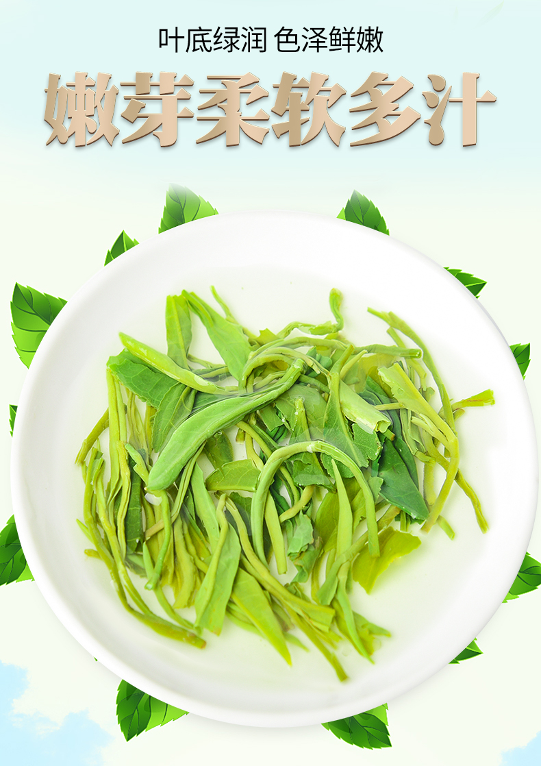 绿茶2022新茶湖北恩施富硒茶叶玉露茶500g