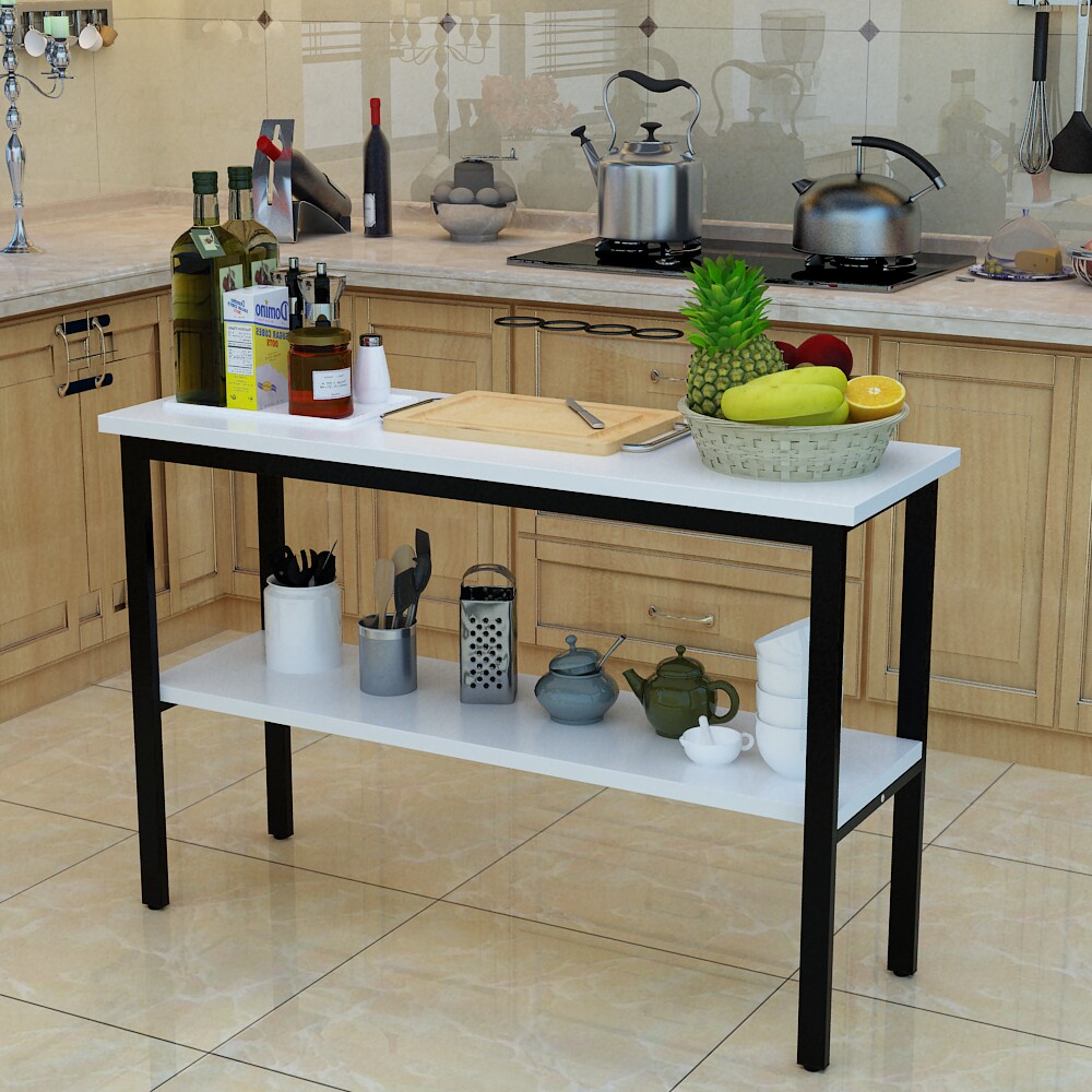 桌子长桌厨房桌切菜桌操作台微波炉架多功能置物架储物架家用定做