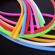 Second generation neon light strip with light guide outdoor tube silicone strip luminous character shape color sealing strip 8mm
