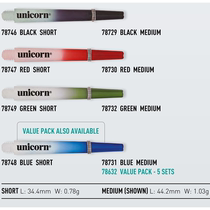 Unicorn Unicorn imported darts bar Gripper III Two-Tone professional dart accessories dart bar