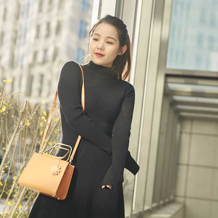 简佰格淑女感包包,营造冬日里的温柔情愫20