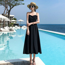 Bali beach dress beach dress women Sanya travel wear Women super fairy long skirt seaside holiday dress