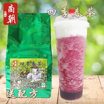 Shang Dynasty four seasons spring tea a little better four seasons milk green raw material Xihuang tea Naxue full cup of fruit tea four seasons spring