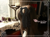 Magic tea party ballet style] Hanamaru hair trim clip lolita Lolita ballet style dress headdress