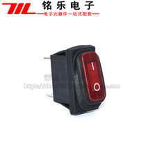 KCD3 boat switch integrated silicone waterproof dustproof and oil-proof high current power rocker switch 2 gears 3 feet 2