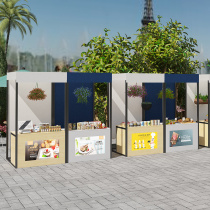 Shopping mall square booth display stand creative promotion net red business event tasting table promotion table scaffolding