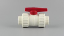 ppr double movable joint plastic valve double live connected plastic ball valve alive ball valve one inch DN20 25 40 50