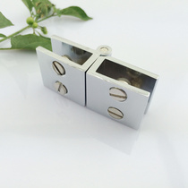 180 degree bilateral glass cabinet door hinge glass hinge glass clamp fixing clip glass hinge free of punching