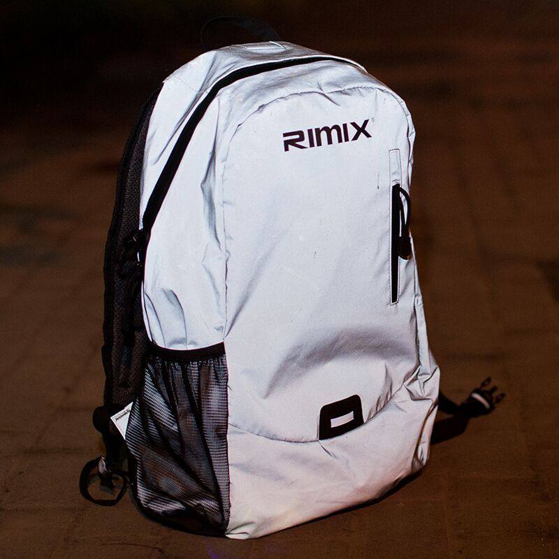 rimix全反光软壳户外双肩背包防水学生电脑登山野营骑行死飞包_不打折