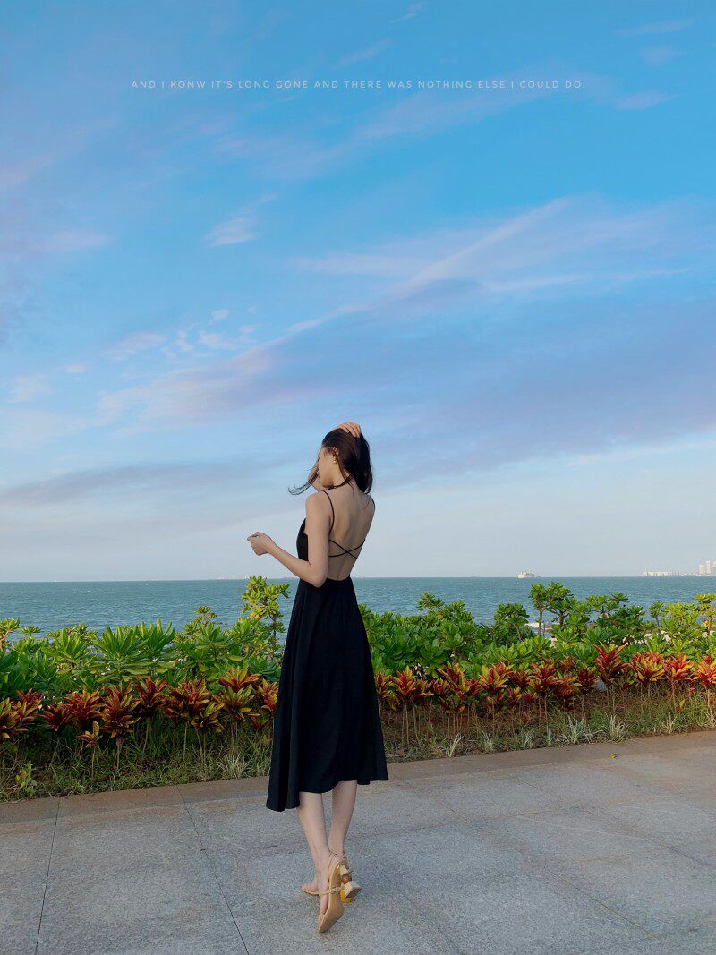 实拍普吉岛沙滩裙女夏泰国海边度假长裙三亚巴厘岛裙子显瘦连衣裙