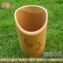 Kitchen Accessories Bamboo Chopstick Cage Round Large chopstick cage Creative bamboo cylinder chopstick cylinder can be a pen holder bamboo stick cylinder