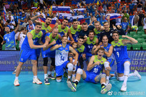 Volleyball suit suit Slovenian Mens Volleyball 2018 World Championship jersey (large discount available for group purchase)
