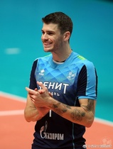Volleyball suit set Russian Mens Volleyball League Kazan Zenit new season jersey (large discount)