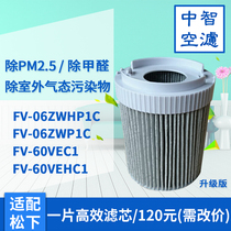 Adapted Panasonic wall-mounted new wind filter Full heat exchanger FV-FP06HW1C FV-06ZW1C filter core