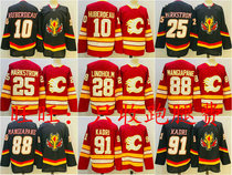 Calgary Flames Jonathan Huberdeau Jersey Calgary Flame Ice Hockey Clothes
