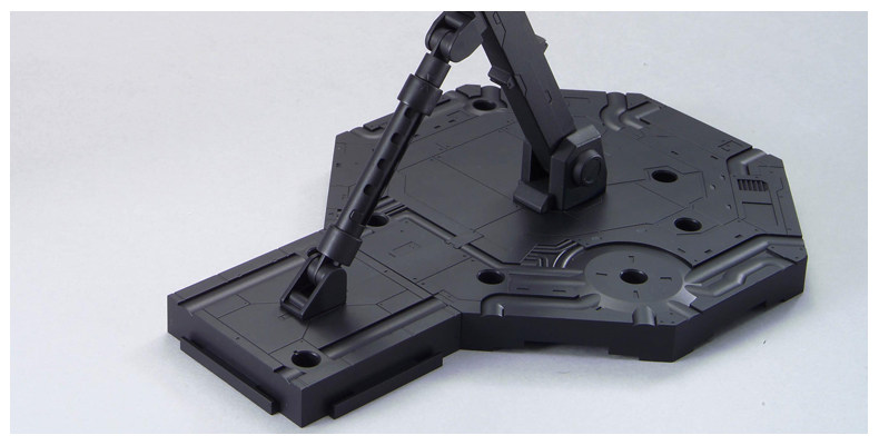 万代/bandai模型配件 可动底座 黑色 高达 gundam 渣古 扎古