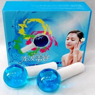 Beauty Ice Wave Ball Ice Wave Beauty Ball Crystal Energy Ice Ball Massage Facial Eye Introduction Beauty Salon 2 Packs