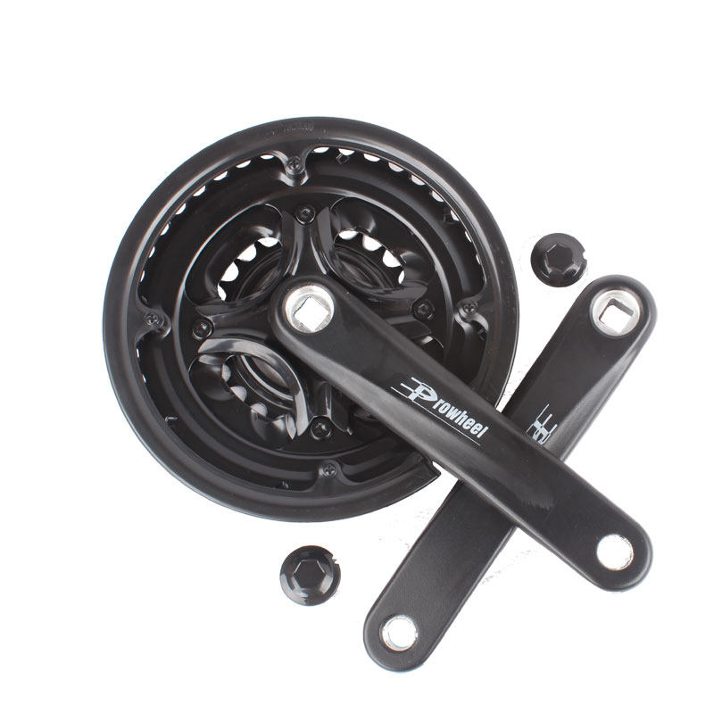 台湾prowheel浩盟t170mm铝合金牙盘 自行车山地车3速轮盘曲柄