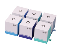 montblanc Montblanc limited edition ink Maya blue series 6 colors 30ml small square bottle