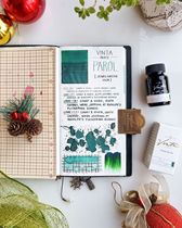 Philippine vinta ink Christmas new color Carol Red Christmas red Jewel Green sapphire green