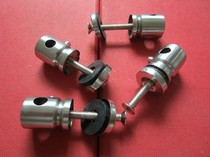 Hengyu stairs factory direct stair accessories flat cylindrical pineapple head floating window orchid