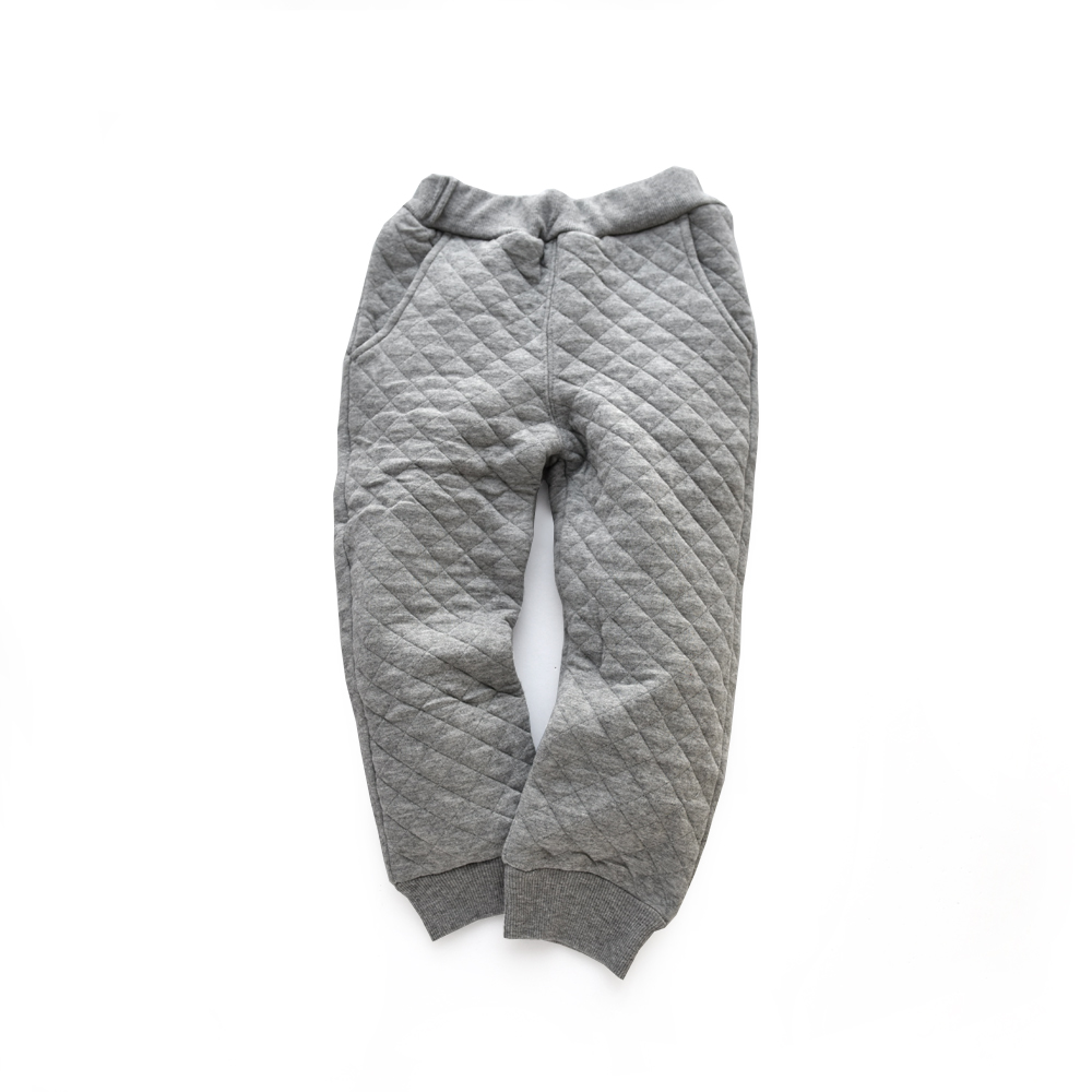 1012 男童女童有机棉 长裤儿童空气棉裤子保暖裤休闲裤 3-12