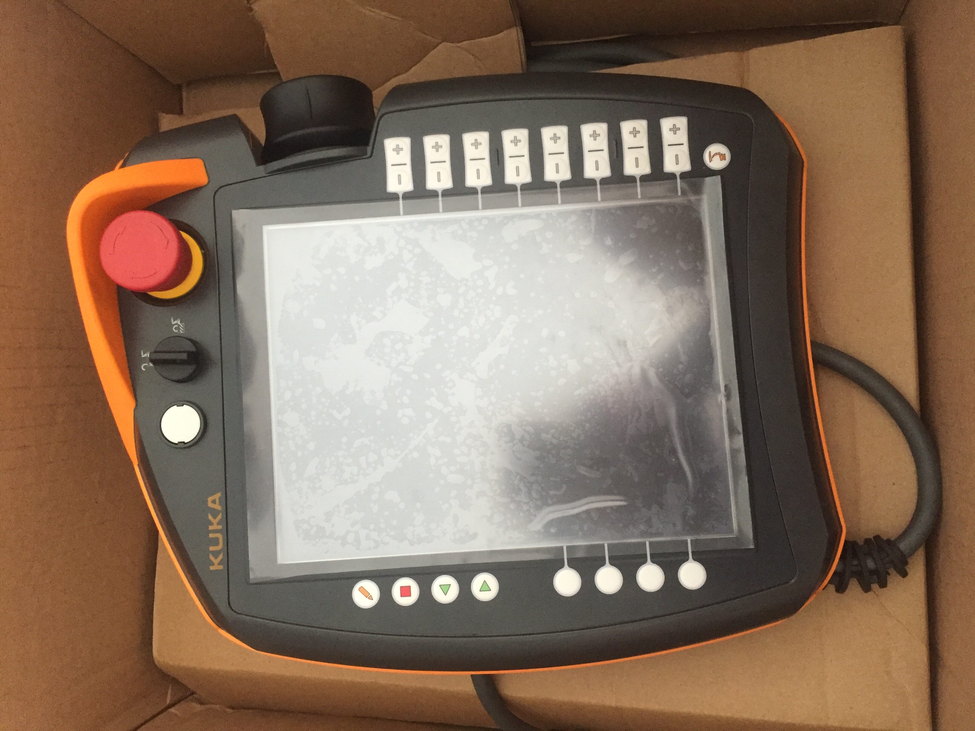 kuka库卡krc4机器人示教器00-168-334 订购 示教盒维修