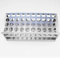 Aluminum test tube rack aperture 15 5MM* 40 holes aluminium test tube rack * 15 * 100MM 15 * 150MM in test tube
